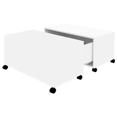 Produktbild von vidaXL Couchtisch Weiß 75x75x38 cm Holzwerkstoff
