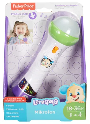 Zdjęcie produktu dla Mikrofon do zabawy edukacyjnej Fisher-Price