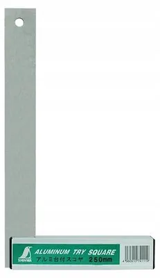 Produktbild von Shinwa 74111 Präzisions-Winkel mit Alu-Basis 250mm