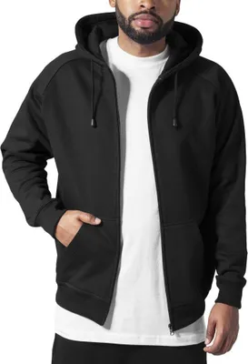 Produktbild von Urban Classics Zip Hoody, Farbe:black, Größe:XL