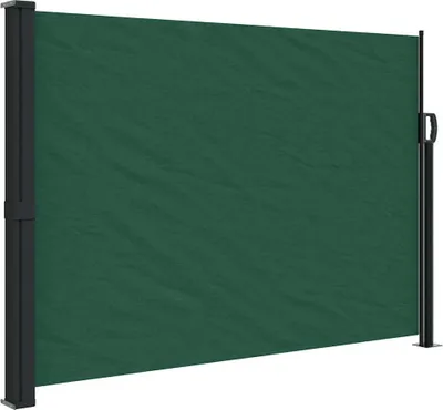 Obrázok produktu pre vidaXL Výsuvná bočná markíza Tmavo zelená 140x500 cm