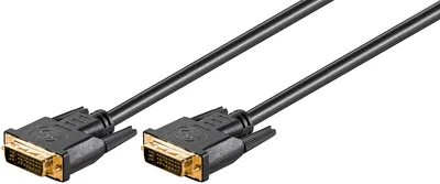 Produktbild von DVI-I Full HD-Kabel Dual Link, vergoldet