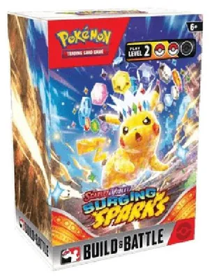 Produktbild von Pokemon Surging Sparks Build & Battle Box