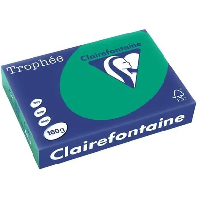 Immagine prodotto di Clairalfa Multifunktionspapier Troph‚e, A4, tannengrn
