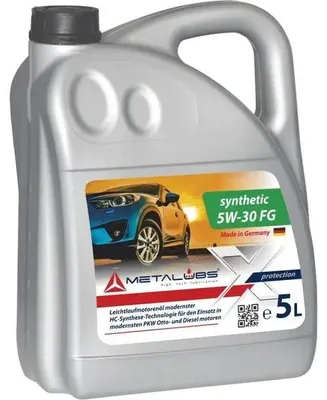 Produktbild von Motoröl 5W-30 FG 5L vollsynthetisch – Metalubs