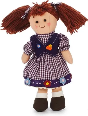 Produktbild von Kuschelpuppe 30cm Stoffpuppe Puppe Puppen Schmusepuppe Schlenkerpuppe