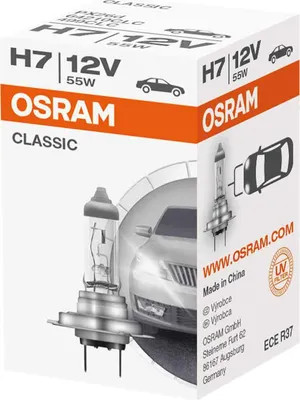 Produktbild von Osram Classic H7 12V 55W PX26d Glühlampe (64210)
