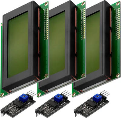 Immagine prodotto di AZ-Delivery Display HD44780 2004 Bundle display LCD 4x20 caratteri con interfaccia I2C Verde, 3x Bundle