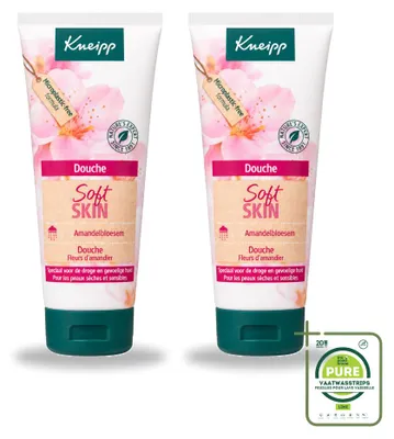 Produktbild von 2 x Kneipp Mandelblüte Pflegedusche - 75 ml - Großpackung - 2 Stücke