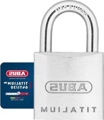 Produktbild von Keller-Sicherheitsschloss aus gehärtetem Aluminium, Sicherheitsstufe 4