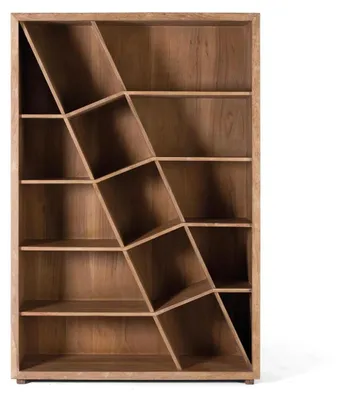 Zdjęcie produktu dla Regał z drewna akacjowego „Irazu”, 180 cm x 120 cm x 40 cm, Giner y Colomer