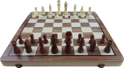 Produktbild von Magnetisches Schachspiel MASTER aus Holz - 39 x 39 cm