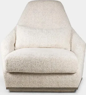 Produktbild von Polstermöbel Weiß Sessel Luxus Sitz Sitzmöbel Wohnzimmer Modern Design