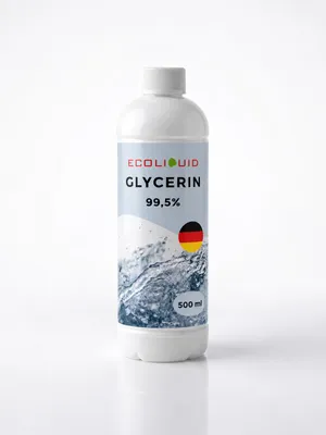 Produktbild von Ecoliquid Glycerin, 99,5 %, 0,5 Liter, KI-generiertes Bild