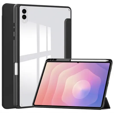 Image de Étui rigide à trois volets imoshion pour Samsung Galaxy Tab S11 Ultra - Noir