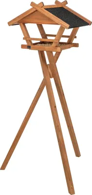 Produktbild von TRIXIE Futterhaus - braun - 52 × 34,5 × 33,5 cm/1,34 m