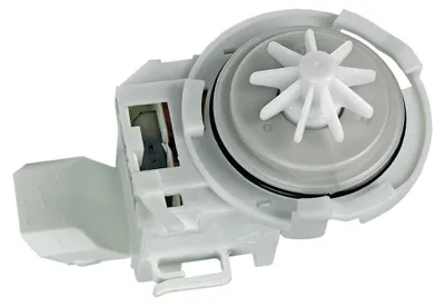 Produktbild von easyPART passend für 00165261 BOSCH Ablaufpumpe Laugenpumpe 30W Siemens 165261 auch Küppersbusch 426460 Whirlpool Bauknecht 481236018503 Magnettechnikpumpe Solo Pumpenmotor gcfk