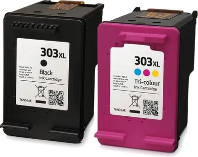 Image de Kit de cartouches d'encre compatibles avec HP 303 XL noir + couleur pour HP Envy Photo 6220, 6230, 6232, 6234, 7130, 7134, 7830, 7834, Tango...