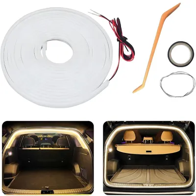 Productafbeelding van Kofferklemlampen, 4 meter, dynamische lichtstroom, automatische sensor, warm wit licht