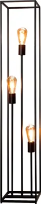 Produktbild von Stehlampe - Schwarz - Metall - 22 x 120 cm