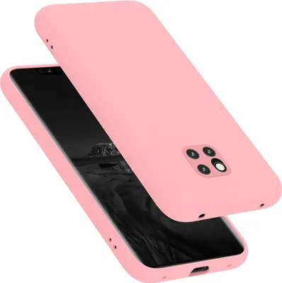 Produktbild von Cadorabo Schutzhülle für Huawei MATE 20 PRO Hülle in Rosa Handyhülle Case Cover TPU Etui