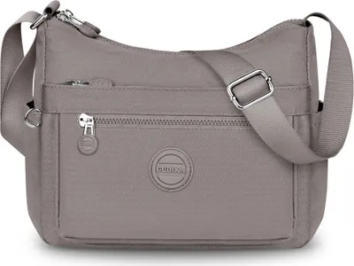 Obrázok produktu pre VOBUKE taška cez rameno Dámy strednej veľkosti vodotesné nylonové Crossbody taška čierna