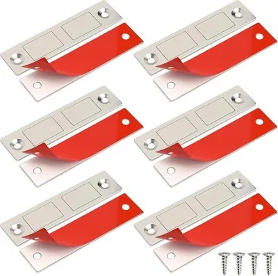 Immagine prodotto di Chiudiporta magnetici, confezione da 6 pezzi, per mobili