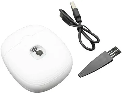 Image de Coupe-ongles électrique avec lumière LED - Automatique - Rechargeable par USB - Silencieux - Pour adultes