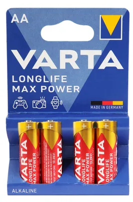 Produktbild von Varta 4006, Einwegbatterie, AA, Alkali, 1,5 V, 4 Stück(e), 14,5 mm