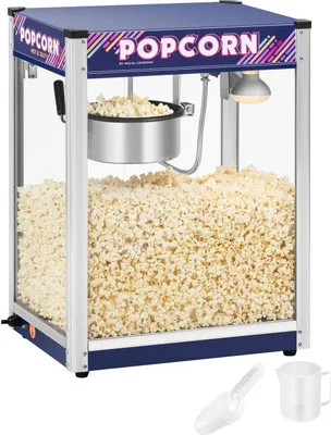 Immagine prodotto di Expondo Royal Catering Macchina per popcorn - 1500 W - 5 kg/h - blu -