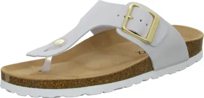 Produktbild von BOXX Damen-Pantolette mit Tieffußbett Hell-Grau, Farbe:grau, EU Größe:41
