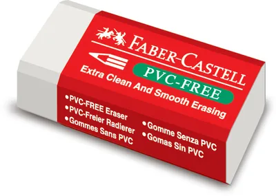 Produktbild von Radierer PVC-free weiß