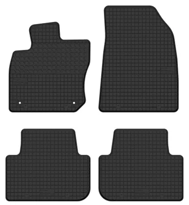 Immagine prodotto di Tappetini gomma vasca per VW Tiguan III dal 2022 (SUV) – set 4 pezzi, nero, su misura