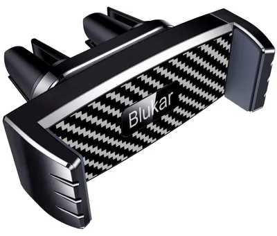 Image de Support de téléphone pour voiture, fixation à la grille d'aération, universel, rotatif à 360°, compatible avec les smartphones