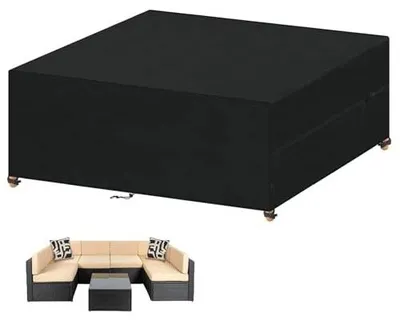Zdjęcie produktu dla Pokrowiec na meble ogrodowe stół wodoodporny UV 300X200X80CM oxford 420D
