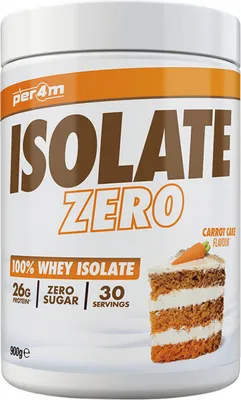 Produktbild von Per4m Whey Isolate Zero (900g) Carrot Cake - Eiweiße - Molkenprotein-Isolat