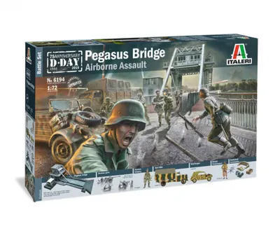Zdjęcie produktu dla Zestaw bitewny Italeri 1:72 - "Most Pegaza"