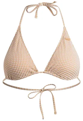 Zdjęcie produktu dla Góra od bikini Roxy Top bikini Roxy Gingham naranja blanco mujer dla Damskie