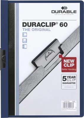 Image de DURABLE 220928 Mappe DURACLIP 60 Nachtblau