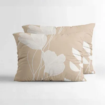 Produktbild von Sleeptime Fallon 2pack slopen Sand/Orange 60 x 70 cm