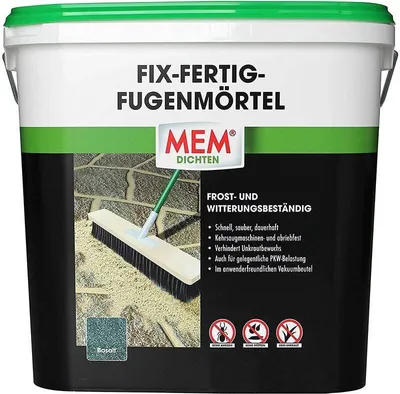 Produktbild von MEM Fix-Fertig-Fugenmörtel 25 kg Farbton Basalt