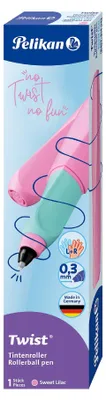 Produktbild von Pelikan Twist, Drehender versenkbarer Stift, Lila, Blau, Beidhändig, 1 Stück(e)