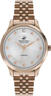 Produktbild von Damenarmbanduhr BEVERLY HILLS BP3196C.430 in Roségold mit Diamanten
