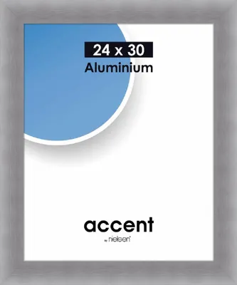 Zdjęcie produktu dla Nielsen Accent Largo – aluminiowa ramka 24 x 30 cm, srebrna matowa