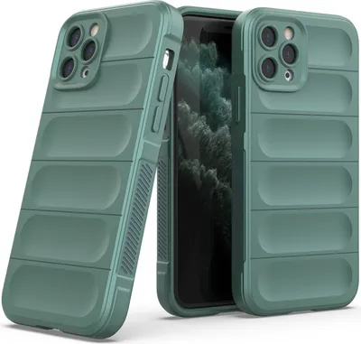Obrázek produktu pro iPhone 11 Pro Pouzdro, Měkké TPU Silikonové Nárazuvzdorné Ochranné Pouzdro pro iPhone 11 Pro zelené