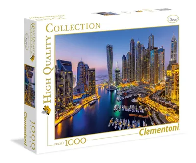 Produktbild von Clementoni High Quality Collection Puzzle Dubai 1000 Teile Puzzel Stadt Skyline