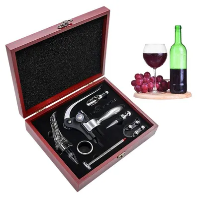 Productafbeelding van Elzusha - Wijnopener Set Konijnmodel met Hendelarm en Accessoires