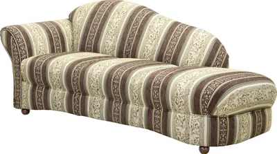 Produktbild von Max Winzer Recamiere Armlehne links Corona - Chenille braun - Maße: 191 x 81 x 82 cm