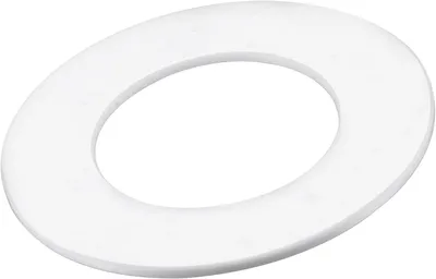 Obrázok produktu pre Tesnenie z PTFE, vonkajší priemer 102 mm, vnútorný priemer 57 mm, hrúbka 3 mm, DN50, biela farba