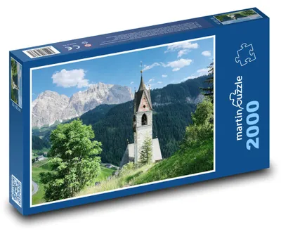 Obrázok produktu pre Puzzle 2000 Kostol v horách - martinpuzzle